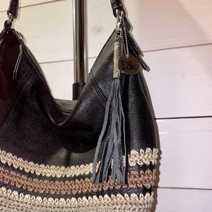 The Sak seminyak medium purse in black